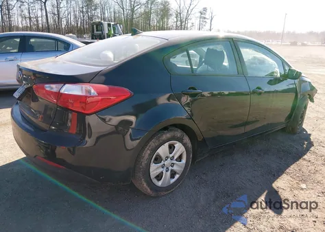2016 Kia Forte Lx from USA, damaged, VIN KNAFK4A69G5569194